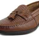 Nunn Bush Mens Strafford Woven (8, Cognac)