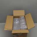 Set of 8 Clear Plastic Storage Bins, 4 Large and 4 Small Stackable Storage Containers for Pantry Organization and Kitchen Storage Bins,Home Edit and Cabinet Organizers