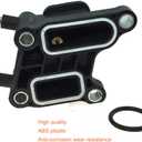 Coolant Air Bleeder Thermostat Housing Cooling Water Outlet Mount Fits Chrysler 300 Concorde Dodge Charger Intrepid Magnum Replace 5017183AB 4792329 6048001 902-301 ENP2510 013412