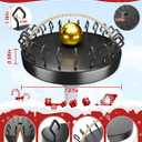 Christmas Tree Flag Pole Mega Topper Light Hook with Metal Hoop and Hanging Rope, Outdoor Telescoping Flagpole Tree Light Hooks Kit for Hanging Light Strings Xmas Lights Outdoor Decor