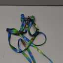 Cat Harness and Leash Set - Escape Proof Adjustable Cat Harness, Comfortable Soft Lightweight, Use Safe & Easy, Walking Travel Kitten Harness for Small Medium Large Cats (Hawaii Green)