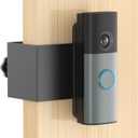 Anti-Theft Ring Doorbell Camera Mount: No-Drill Doorbell Bracket Mounting Compatible with Ring Battery Doorbell/Plus/Pro(Newest Model) Accessories for Renters, Apartments