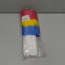 20 Pack Pansexual Pride Handheld Stick Flags for LGBTQ Parades Event, 12 Inches