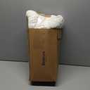 Bedsure GentleSoft Sherpa Fleece Blanket Queen Size for Bed, Non-Heated, Thick and Warm Throw for Women and Men, Soft Fuzzy Plush Queen Blanket for Winter, Cream, 90x90 Inches