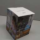 Humidifier for Bedroom, Water Flowing Cool Mist Humidifier, Waterfall Air with Rain Sounds Sleeping, 8 Colors led Light Up to10 Hours, Cloud Baby Woman, Home, Office