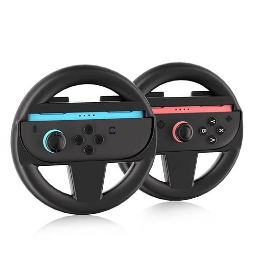 2 Steering Wheels + 2 Wrist Straps