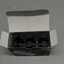 Crackle Gel Nail Polish Set, 6 Colors Pink Red Purple Black Super Easy Cracked Nail Polish Air Dry & UV Lamp Needed