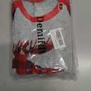 Demifill Boys And Girls Halloween Pajamas Sets Christmas Pjs Holiday Sleepwear Children Clothes (24 Months, Grey&black&red/Reindeer)