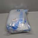 Vacuum Storage Bags for Clothing Comforters and Blankets, Space Saver, Travel Bag for Luggage (Clear, 21)