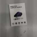 Wireless CarPlay Adapter for iPhone iOS 10+, Convert Wired to Wireless Apple CarPlay Adapter, Compact Plug & Play Design with USB/Type-C Cable, Auto Connect, Stable Signal, Seamless Driving