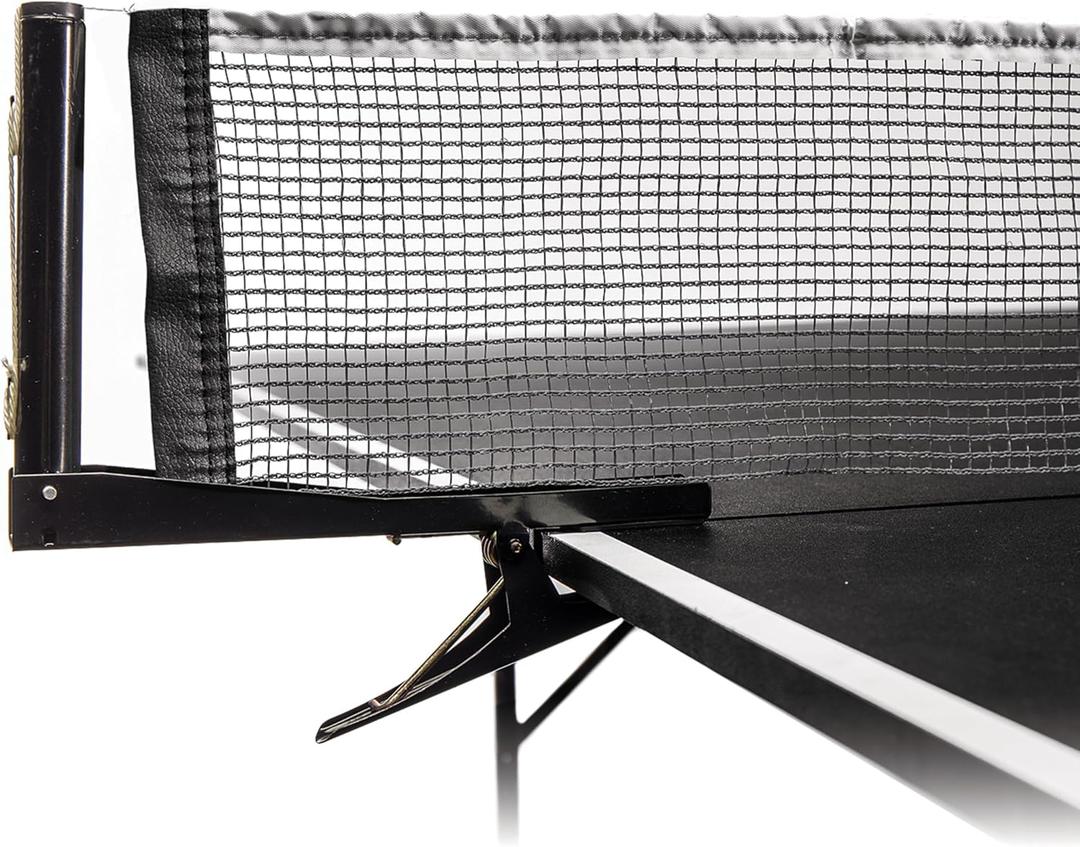 Franklin Sports Table Tennis Net - Portable and Easy Setup That Fits Most Ping Pong Tables - Adjustable Net Tension Great for Family Fun Or Pro Play!