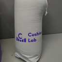 C CUSHION LAB Deep Sleep Pillow, Patented Ergonomic Contour Design for Side & Back Sleepers, Orthopedic Cervical Shape Gently Cradles Head & Provides Neck Support & Shoulder Pain Relief - Calm Grey