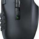 Razer Naga V2 HyperSpeed Wireless MMO Gaming Mouse: 19 Programmable Buttons - FGen-2 
