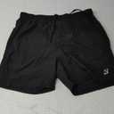 Roadbox Men's 5 Inch Running Athletic Quick Dry Shorts with Pockets for Workout Gym Exercise (Medium, Black)
