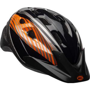 Bell Richter Youth Bike Helmet (54-58cm, Black/Orange Rooster)