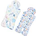 Pinkunn 2 Pcs Gel Car Seat Cooling Pad for Baby Summer Breathable Ice Cushion Multifunctional Ice Stroller Cooler Mat for Stroller Baby Dining Chair Child Safety Seat(Vibrant Color,Dinosaur, Sea)