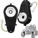 2Pcs 24V 30000RPM Kids Ride On Car Gearbox Motor Power Wheels Motor Gearbox Upgrade Motorcycles Jeep High Speed RS555 Drive Engine Match Kids Ride On Toys Car Motors