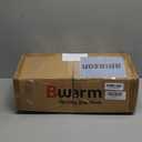 Bwarm Waterproof Heated Mattress Pad, ETL Certified Bed Warmer with Memory Function with 9 Heat Settings, 1-12 Hours Auto Off Deep Pocket, Machine Washable, White Twin XL