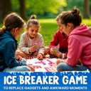 QUOKKA Kids Premium Rapid Fire Questions - Break The Ice Game for Kids & Families - Icebreaker Cards with 500+ Questions - Family Game Night - Ages 6+
