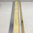Frost King TAOC36A Adjustable Aluminum and Oak Sill Threshold, 3' L x 5-5/8" W x 1-3/8" H, Mill Finish