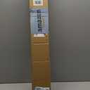 LazBlinds No Tools No Drill Cordless Bamboo Roman Shades, Light Filtering Window Treatment, Roll Up Bamboo Blinds for Windows 31'' W x 72'' H, Brown