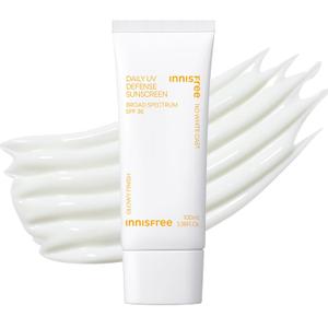 Innisfree Daily UV Defense SPF 36 Korean Face Sunscreen, Invisible Finish, Broad Spectrum, No White Cast, Lightweight, Hydrating
