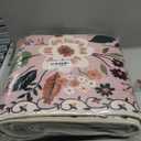 Rugcomf Runners for Hallways Kitchen Runner Rug Non Slip 2'x 10' Long Washable Rugs with Rubber Backing Soft Floral Carpet Runner for Hallways, Kitchen, Laundry, Bedroom, Bathroom (Pink)