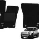 WENNEBIRD Front Carpet Floor Mats for Land Rover Defender 2020-2026, 2Pc