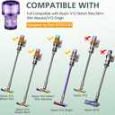 V12 Filter Replacements for Dyson V12 Detect Slim, Detect Slim Animal, Slim+ Cordless Vacuum and V12 Slim Absolute Vacuums, SV34, SV35 V12 Vacuum Cleaner Filter Replacement, Part No. 971517-01, 3 Pack