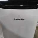 14,000 BTU Portable Air Conditioner Cools Up to 700 Sq.Ft, Auto-Evaporation Low Noise Portable AC Unit with Remote Control Fits for Large Room, Office, Garage,White