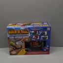 POPULAR PLAYTHINGS Magnetic Build-a-Truck Set - 4 Construction Vehicles with Real Construction Site Sounds