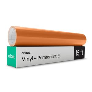 Cricut Vinyl - Permanent (15 ft), Dark Orange