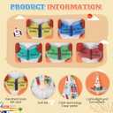 20 Sets Christmas Book Lovers Ornaments Book Club Gifts Reading Gnome Hanging Ornaments Swedish Gnome Xmas Tree Hanging Decorations for Bookworm Teacher Librarian Bookish Coworker