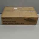 MERACH Vibration Plate Exercise Machine, Curved Vibration Plate for Lymphatic Drainage Weight Loss, Vibrating Plate with Real-Time Calorie Tracking on LED Display, Workout Equipment for Home Women Men (Grey)