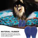 UKCOCO Waterproof Dog Boots Medium Size Non-Slip Outdoor Rain Shoes Protective Paw Covers for Dogs Durable Comfortable Wear