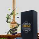 Car Air Fresheners for Men | 10ml Air Freshener | Strong Perfume Hanging Diffuser with Odour Eliminaor Technology | Car Accessories | Car Scents Air Fresheners by Ikeda (Square, Dark Night) (0.34 Fl Oz (Pack of 1))