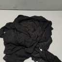 BORIFLORS Women's Ruched Bodycon Maxi Dresses Mesh Long Sleeve Square Neck Ruffle Hem Cocktail Party Dress, Small, Black 