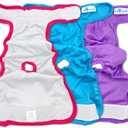 Paw Inspired Washable Reusable Dog Diapers Female, Cloth Dog Diapers, Dogs in Heat, Dog Incontinence (Assorted (White Lining), Medium (3 Ct.))
