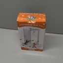 Interactive Cat Toys for Indoor Cats: Automatic Flying Bird Feather Wand Chase Exercise Enrichment Stimulation, USB Rechargeable Durable Safe Hanging Toy for Bored Kittens Adult Multi Cat Households (White)