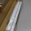LazBlinds Cordless White 1" Room Darkening Vinyl Mini Blinds, 20" W X 48" H Horizontal Window Blinds for Home, Cordless Shades for Indoor Windows