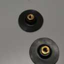 Hook and Loop Backer Pads,4 inch Hook and Loop Backing Pad for Grinder (2pcs-4"-Arbor 5/8"-11 Flexible)