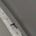 LazBlinds No Tools No Drill Cordless Cellular Shades, Top Down Bottom Up (TDBU) Honeycomb Shades for Home, Light Filtering Thermal Insulation Blinds for Windows, 55" W x 64" H, White