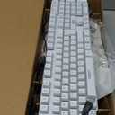 Gaming Keyboard and Mouse and Gaming Headset & Mouse Pad, Wired LED RGB Backlight Bundle for PC Gamers Users - 4 in 1 White Edition Hornet RX-250