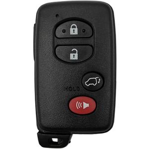 Replacement Key Fob Case Shell Fit for Toyota Highlander Venza 2008-2016 Keyless Entry Remote Control Car Key Fob Cover Housing (HYQ14AAB, HYQ12ACX, HYQ14AEM)