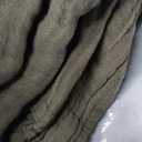 Muslin Swaddle Blanket, 100% Cotton Receiving Blanket Soft and Breathable Swaddle Wrap for Baby Boys and Girls, Olive Green