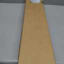 Haton Window Privacy Film, Frosted Stripe Non-Adhesive, 29.5" x 78.7"