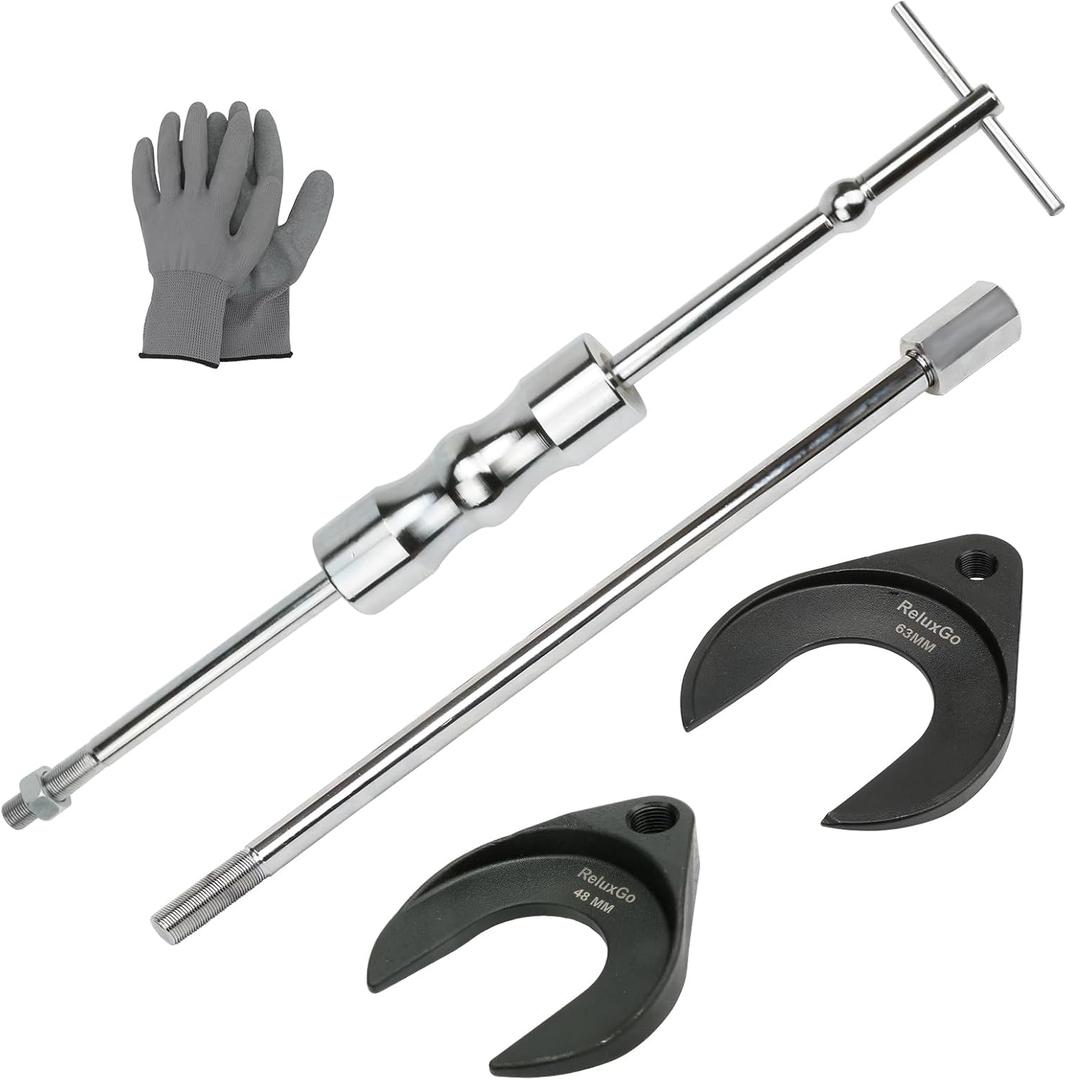 ReluxGo Inner CV Axle Puller Tool Set with 5/8"-18 Slide Hammer & Adapter Inner CV Joint Removal Tool Kit Front Wheel Drive Axle Puller Set Compatible with Taurus Sable FWDs from 1986 to 2021