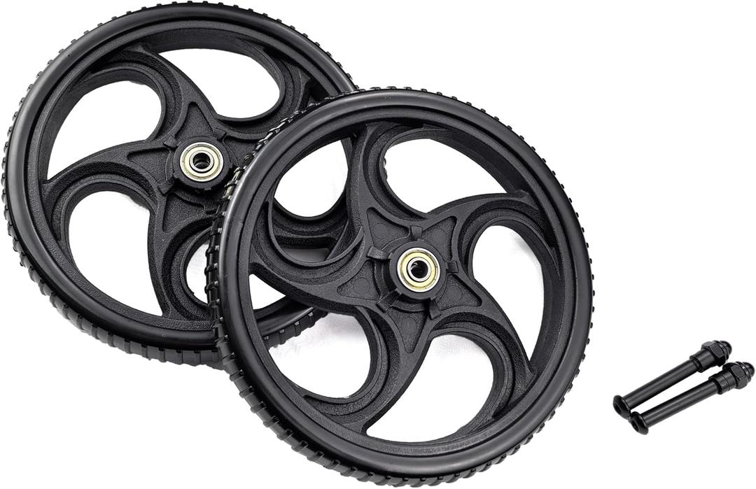 Wheelchair Walker Wheels, 8 inches, PVC, Suitable Unlicon Rollator walker, wheelchair, 1 Pair