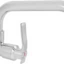 Wall Mounted Kitchen Faucet, Single Cold Water Tap, G1/2in Connection, 20cm Length, LQ-3093 Model, for Home Kitchen Sink Use