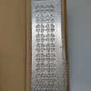 12 Inch Shower Niche Shelf 304 Stainless Steel Rectangular Bathroom Niche Shelf with Brushed Finish and Floral Design Fits Prefabricated Tile Niches 1 Pack, 304 Stainless Steel Brushed Silver